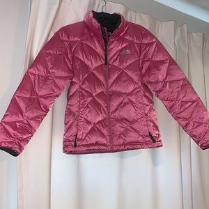 Pink Women’s North Face Down Jacket